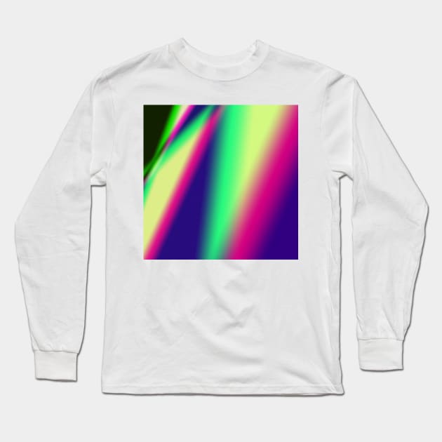 red blue green abstract texture background Long Sleeve T-Shirt by Artistic_st